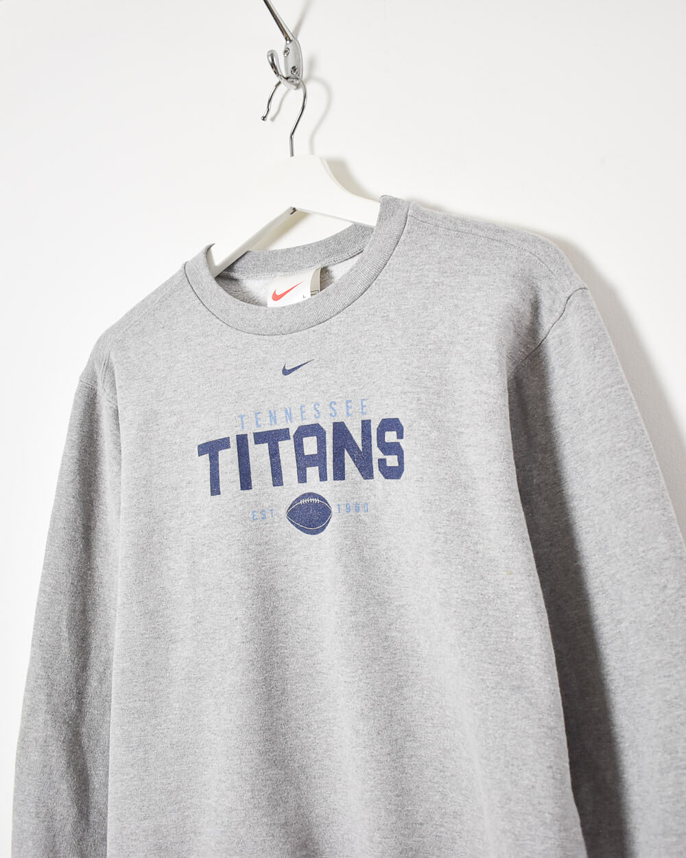 Stone Nike Tennessee Titans Sweatshirt - X-Small