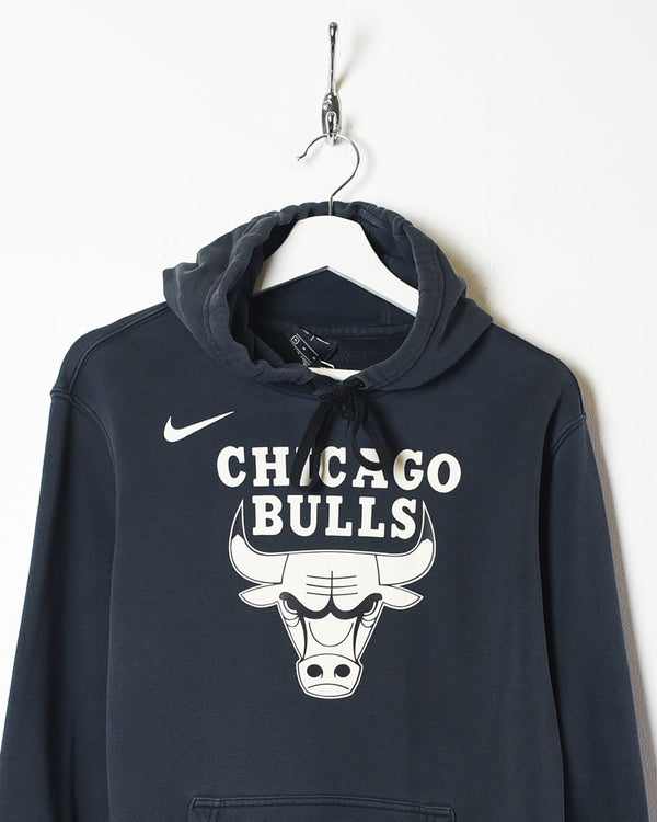 Vintage 00s Nike Chicago Bulls Center Swoosh NBA Hoodie Sweatshirt XL