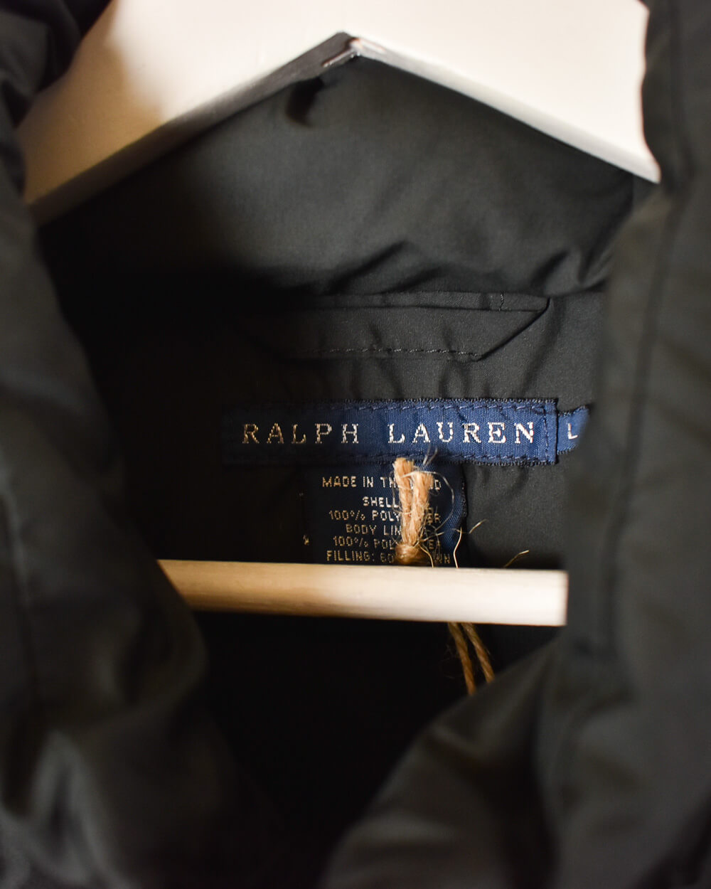 Black Ralph Lauren Women's Down Gilet - Large