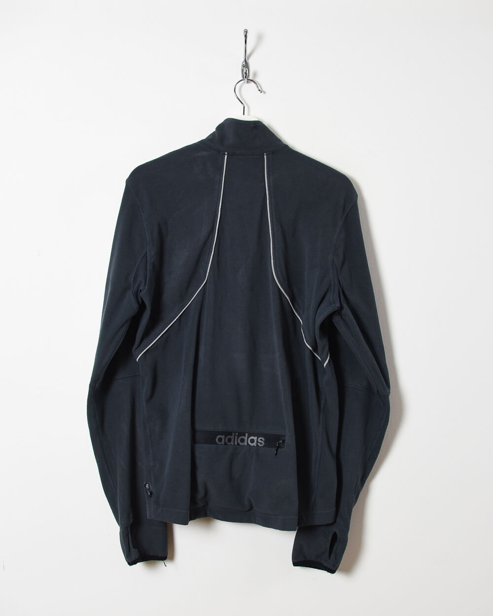 Grey Adidas 1/4 Zip Fleece - Medium