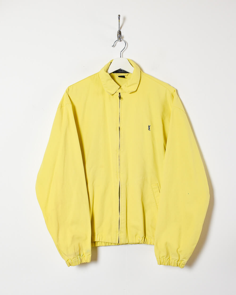 Yellow Yves Saint Laurent Harrington Jacket - Medium