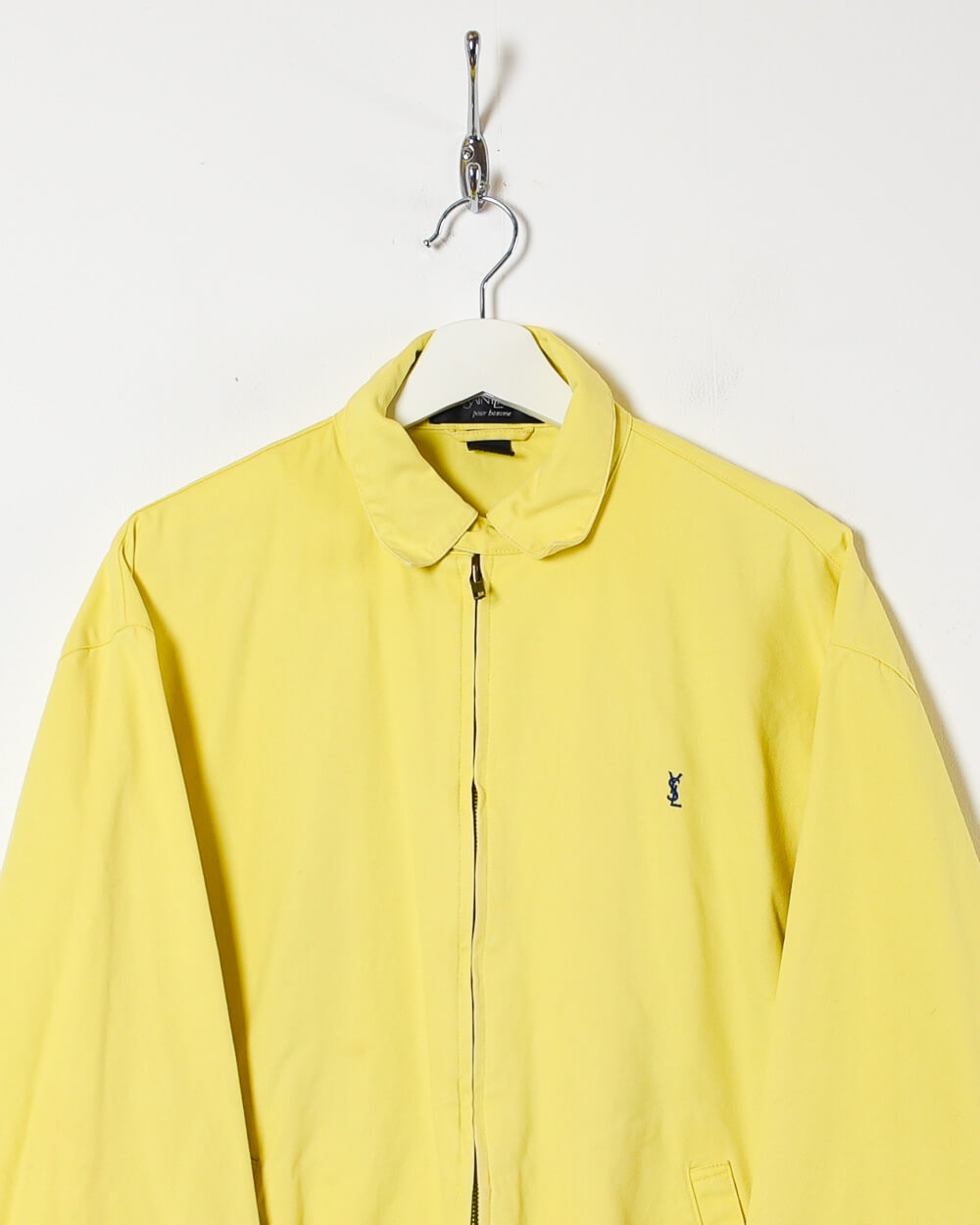 Yellow Yves Saint Laurent Harrington Jacket - Medium