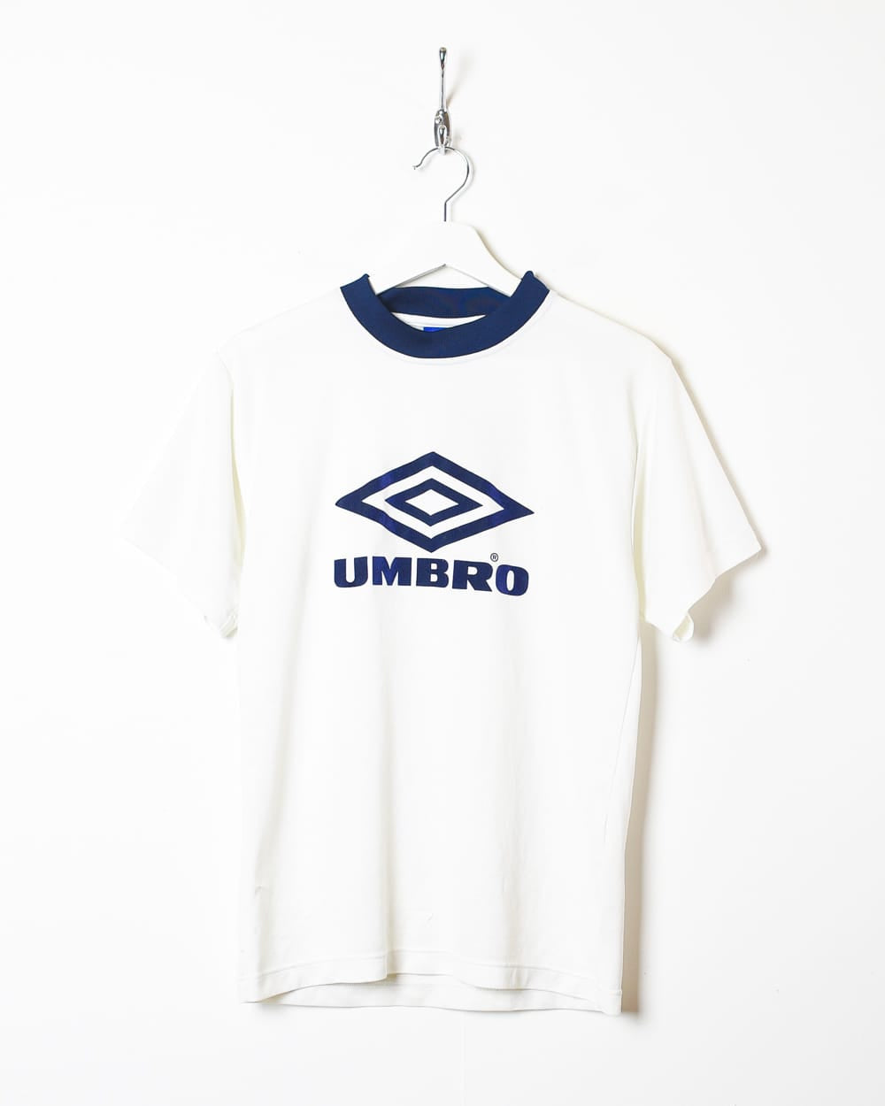 White Umbro T-Shirt - Small