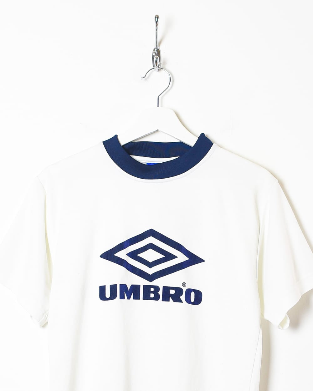 White Umbro T-Shirt - Small