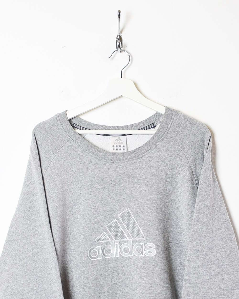 Stone Adidas Sweatshirt - XX-Large