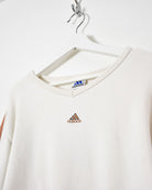 Neutral Adidas Women's Sweatshirt - Large 