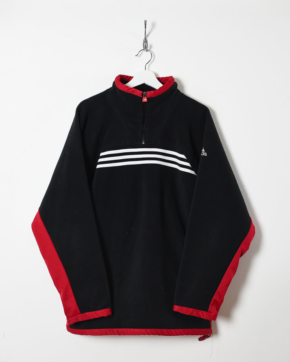 Black Adidas 1/4 Zip Fleece - X-Large
