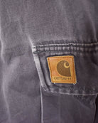 Grey Carhartt Double Knee Carpenter Cargo Jeans - W38 L30