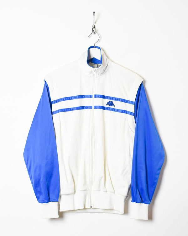 White Kappa Tracksuit Top - Small
