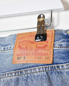 Navy Levi's 501 S Jeans - W32 L30