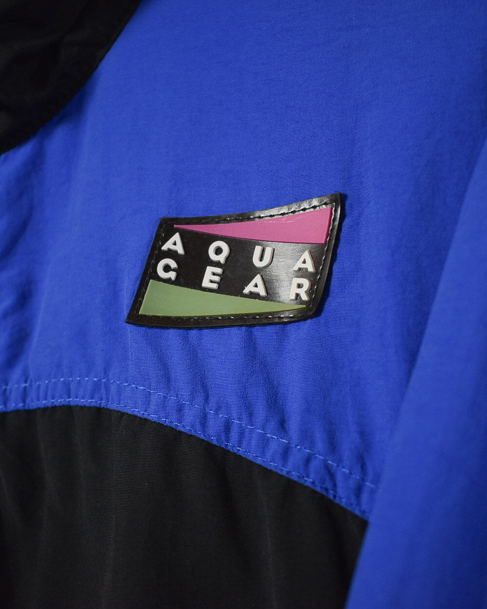 Blue Nike Aqua Gear Windbreaker Jacket - Medium