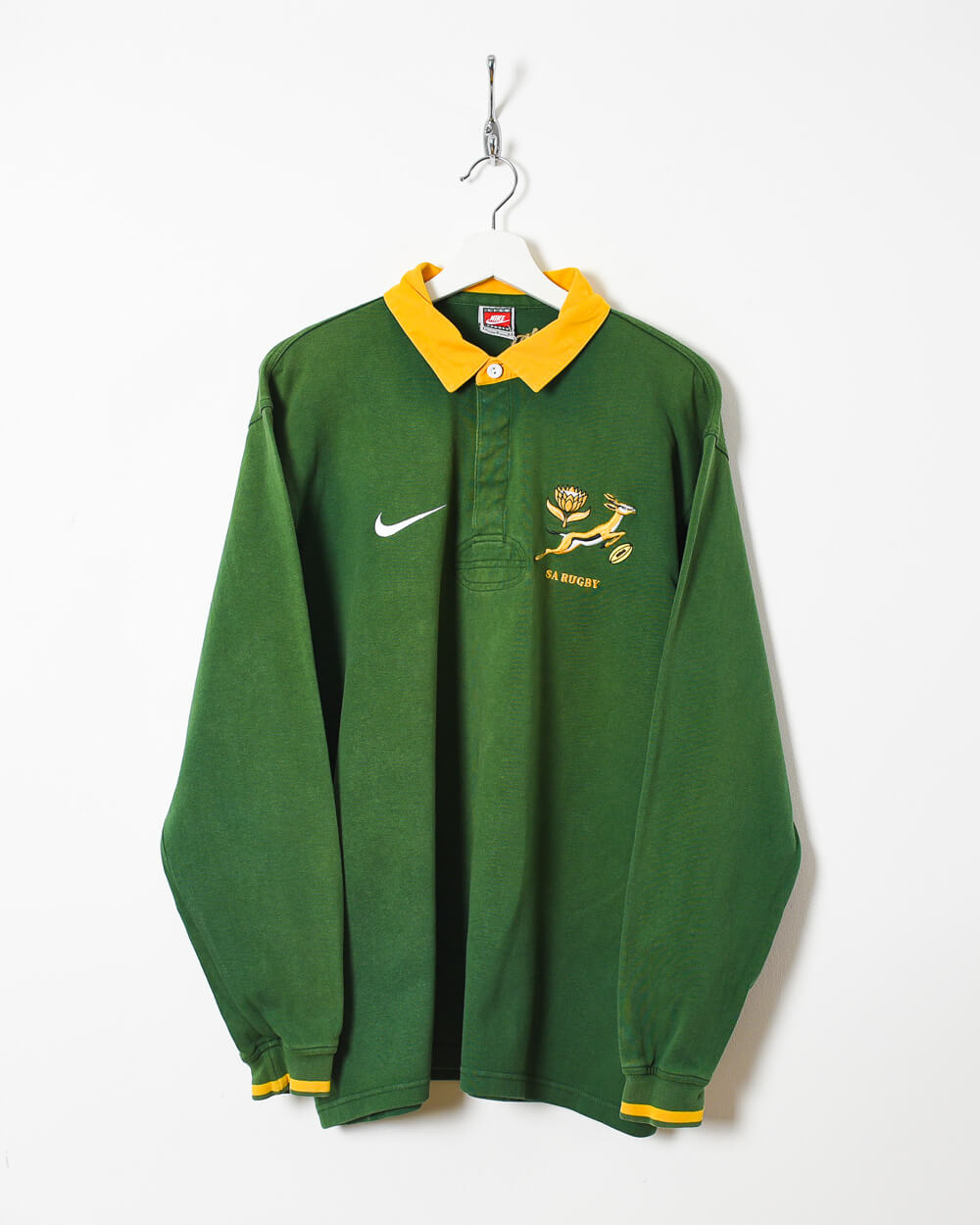 Green Nike South Africa Rugby Shirt - Large