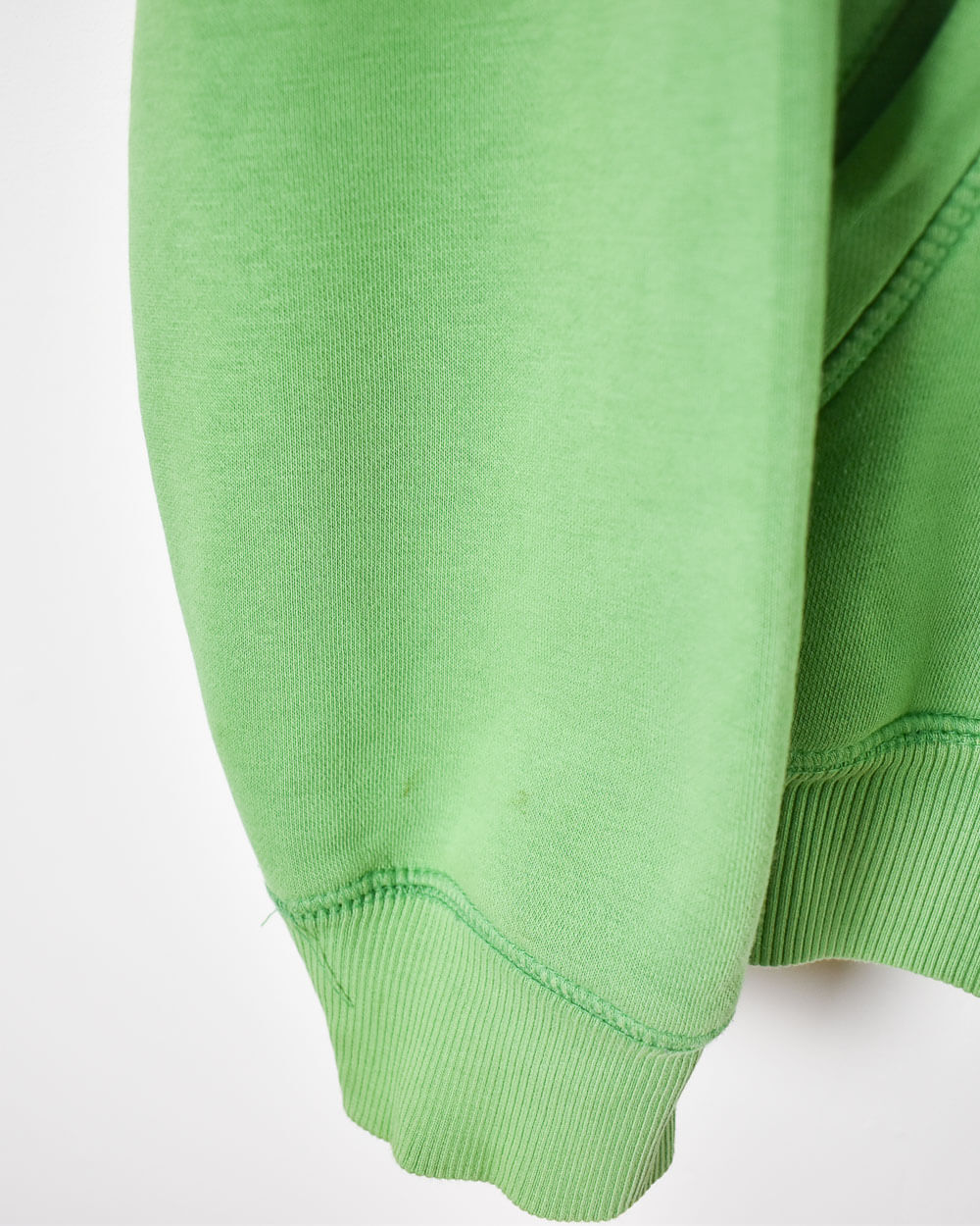 Green Nike Zip-Through Hoodie - Medium