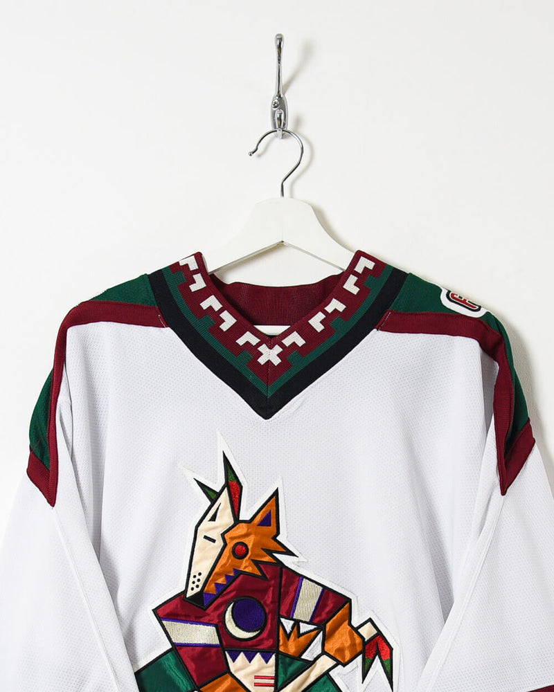 True Vintage NHL Canadians Hockey Jersey Embroidered - Depop