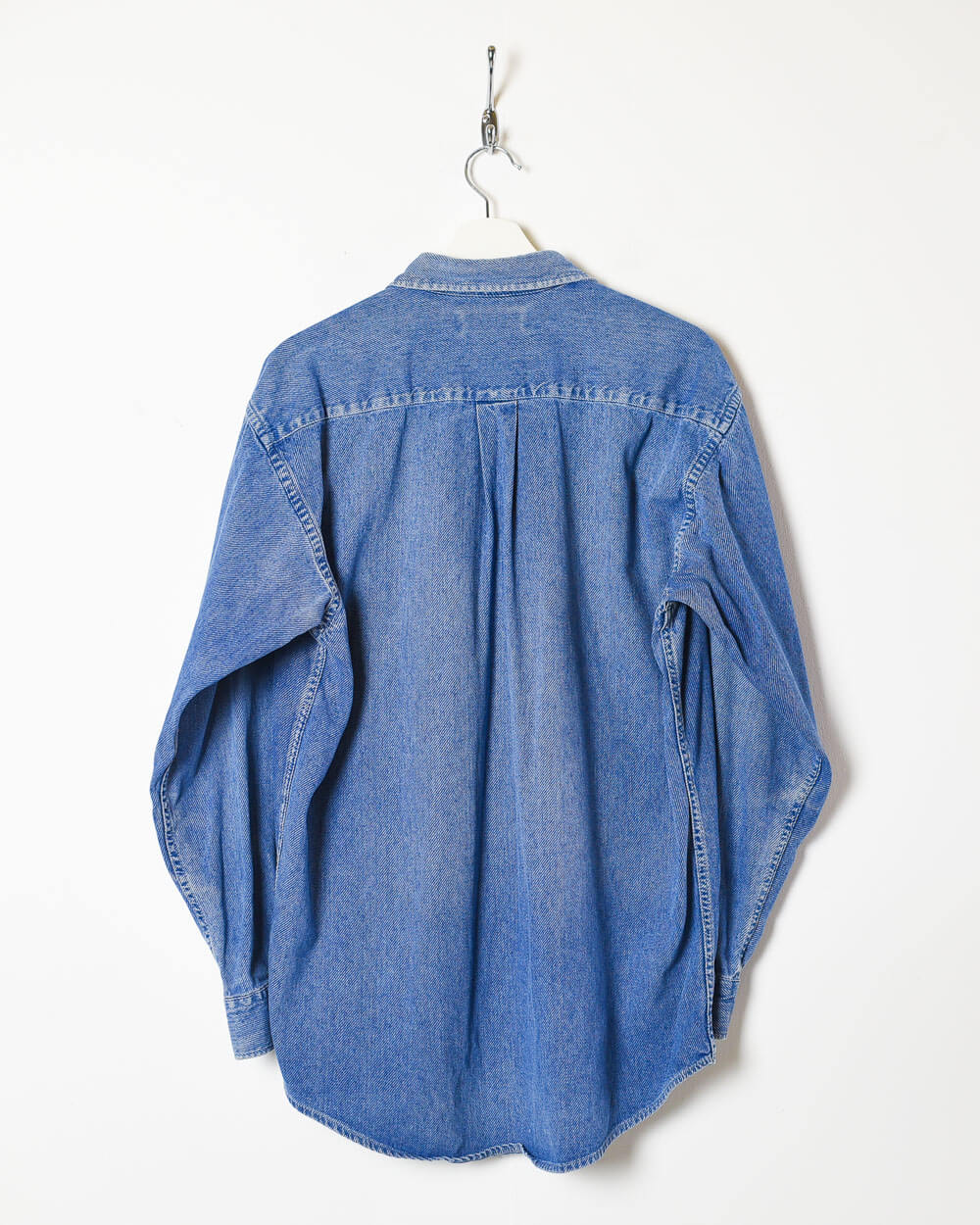 Blue Oversized Denim Shirt - Medium