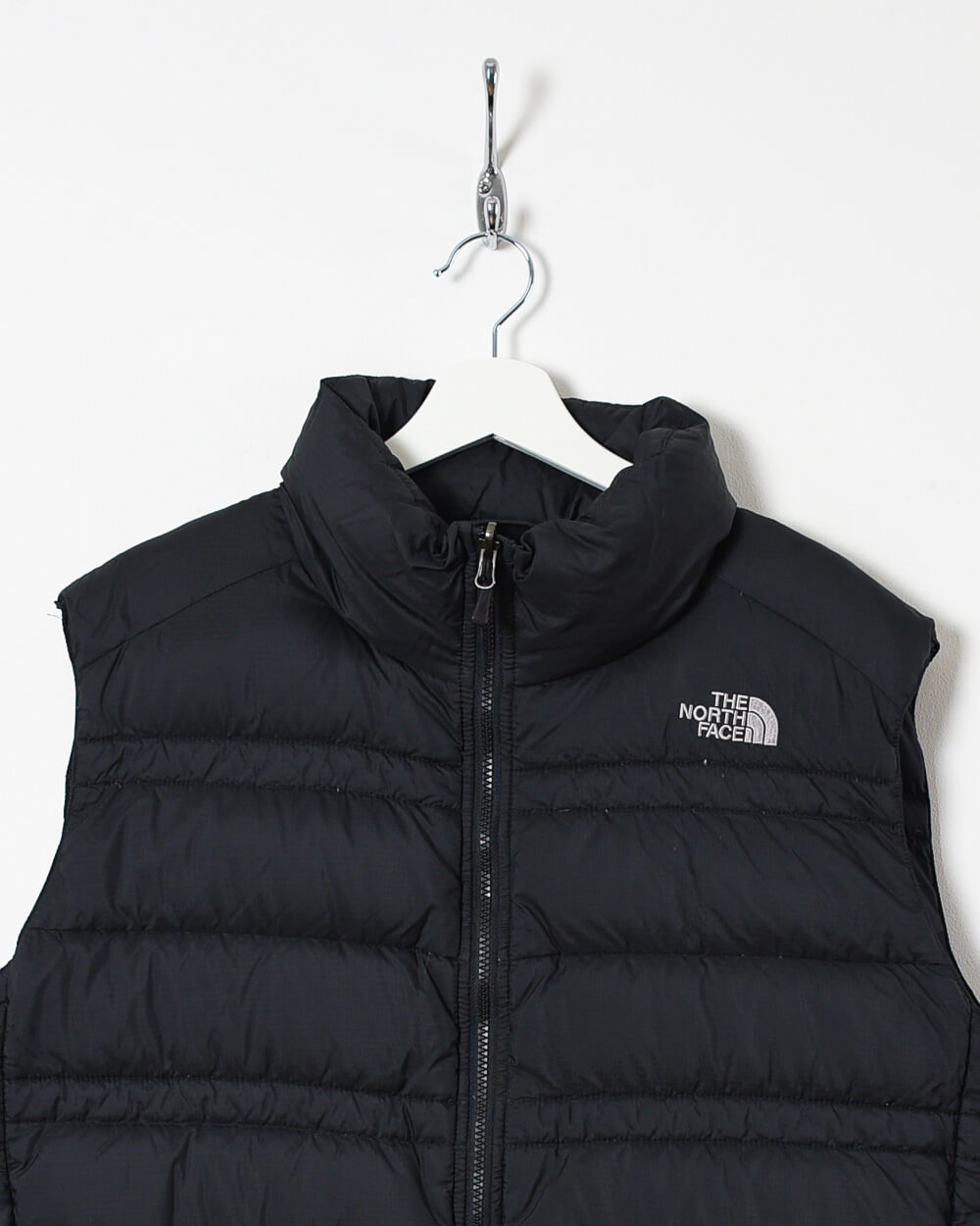 Black The North Face 550 Down Gilet - X-Large