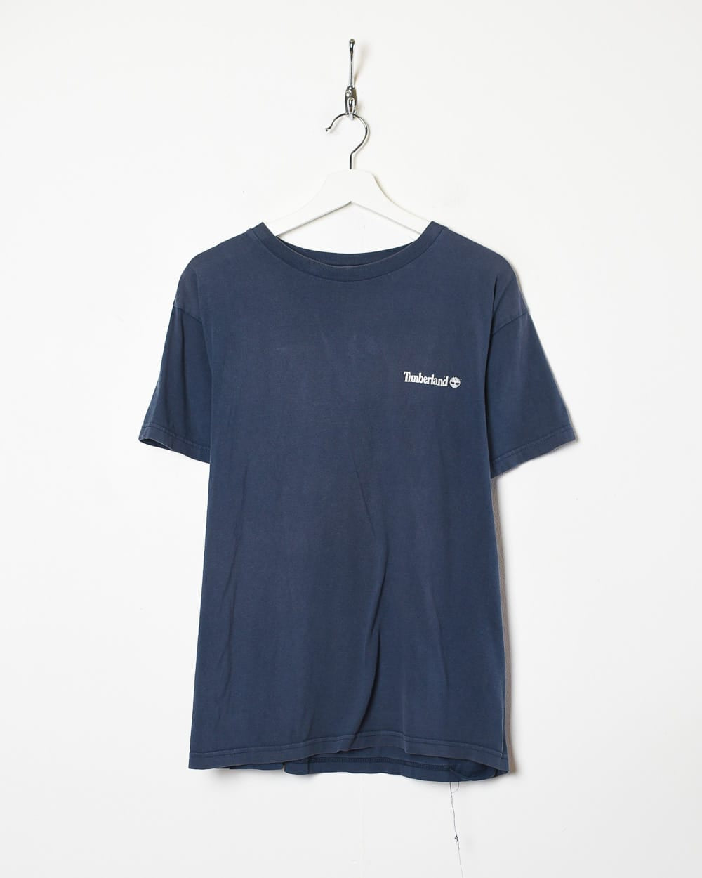 Vintage 90s Navy Timberland T-Shirt - Medium Cotton– Domno Vintage