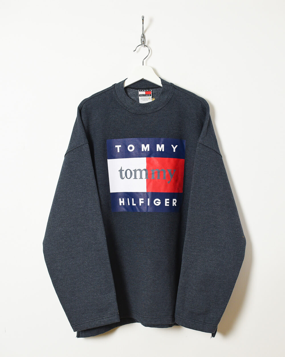 Grey Tommy Hilfiger Sweatshirt - XX-Large