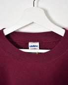 Maroon Gildan Heavy Blend Joseph's Auto Center Inc. Sweatshirt - Large