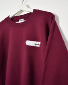 Maroon Gildan Heavy Blend Joseph's Auto Center Inc. Sweatshirt - Large