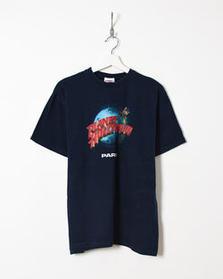 Navy Planet Hollywood Paris T-Shirt - Medium