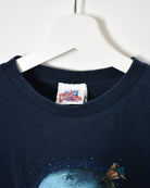 Navy Planet Hollywood Paris T-Shirt - Medium