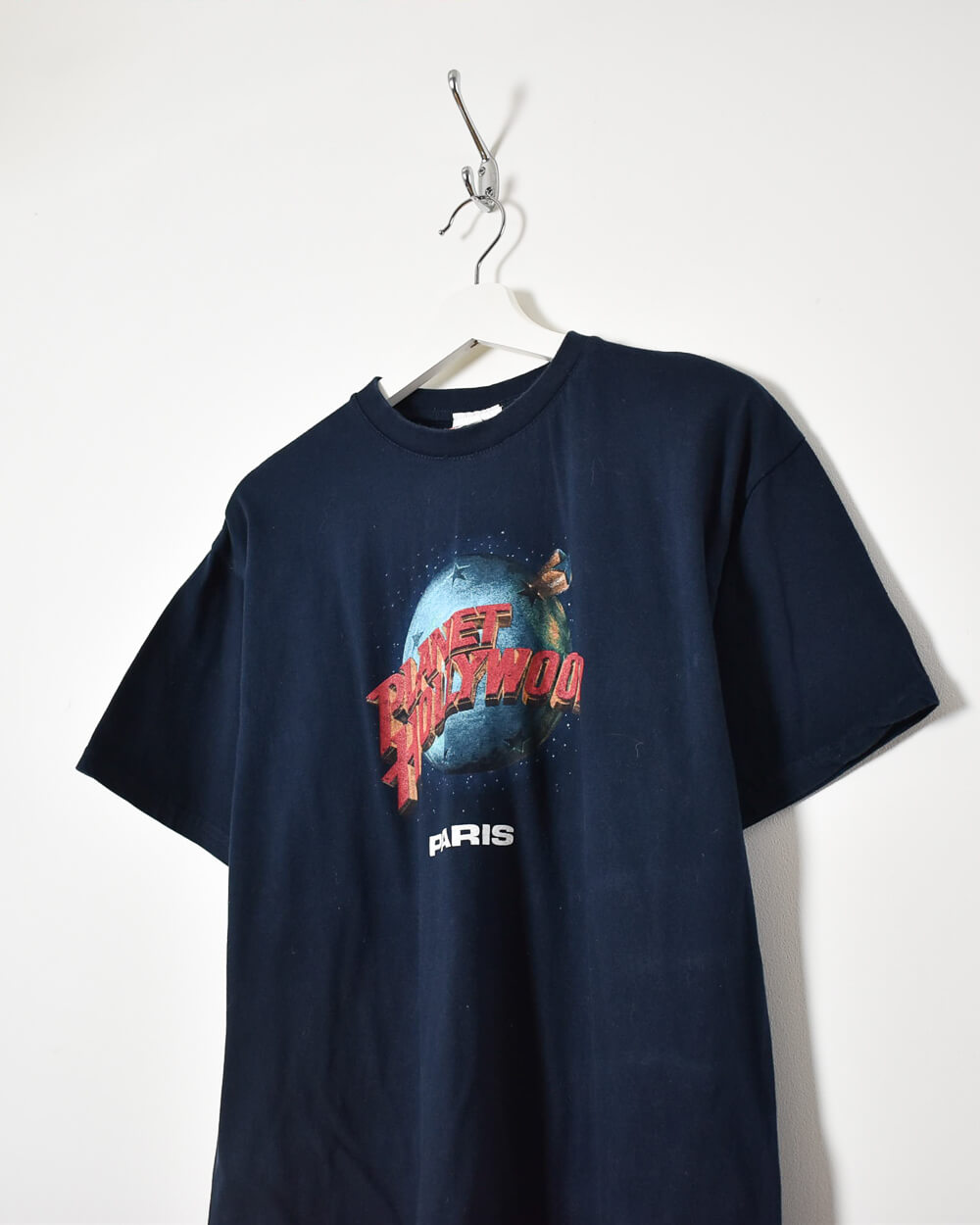 Navy Planet Hollywood Paris T-Shirt - Medium