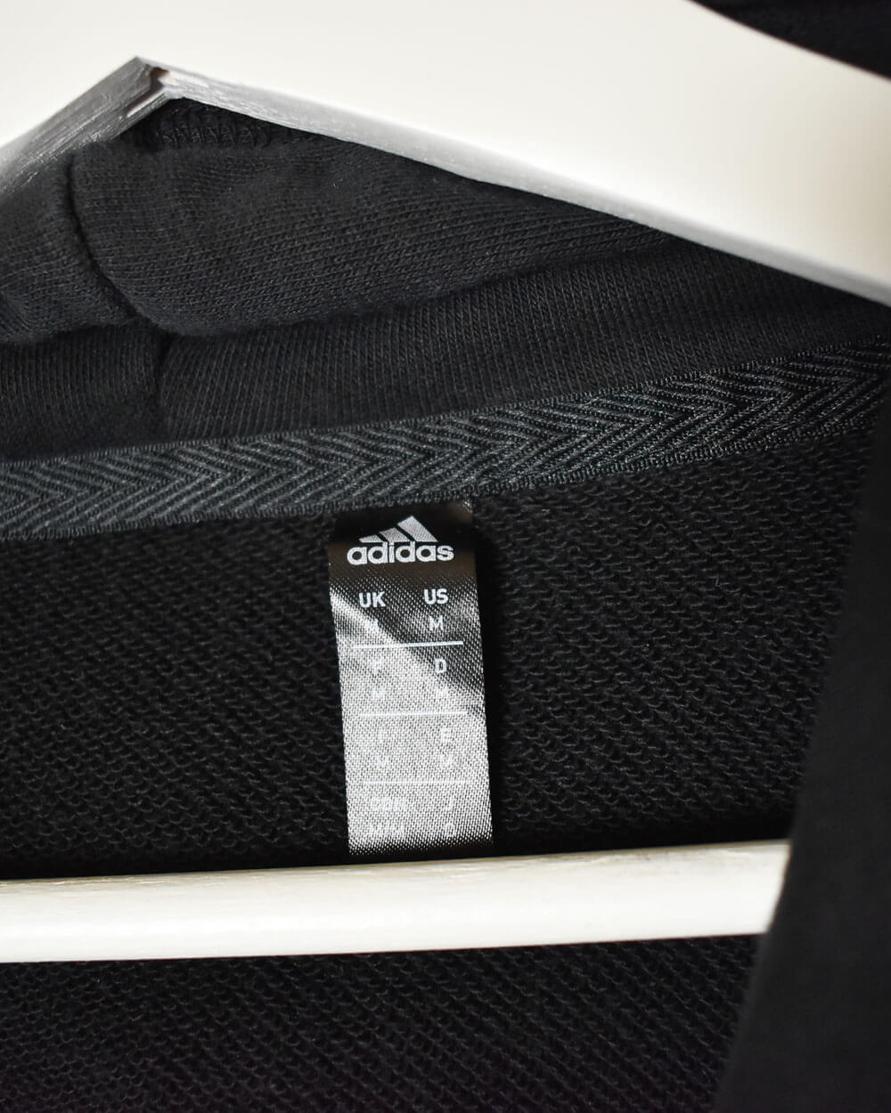Black Adidas Hoodie - Medium