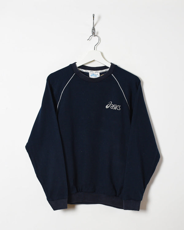Navy Asics Sweatshirt - Small