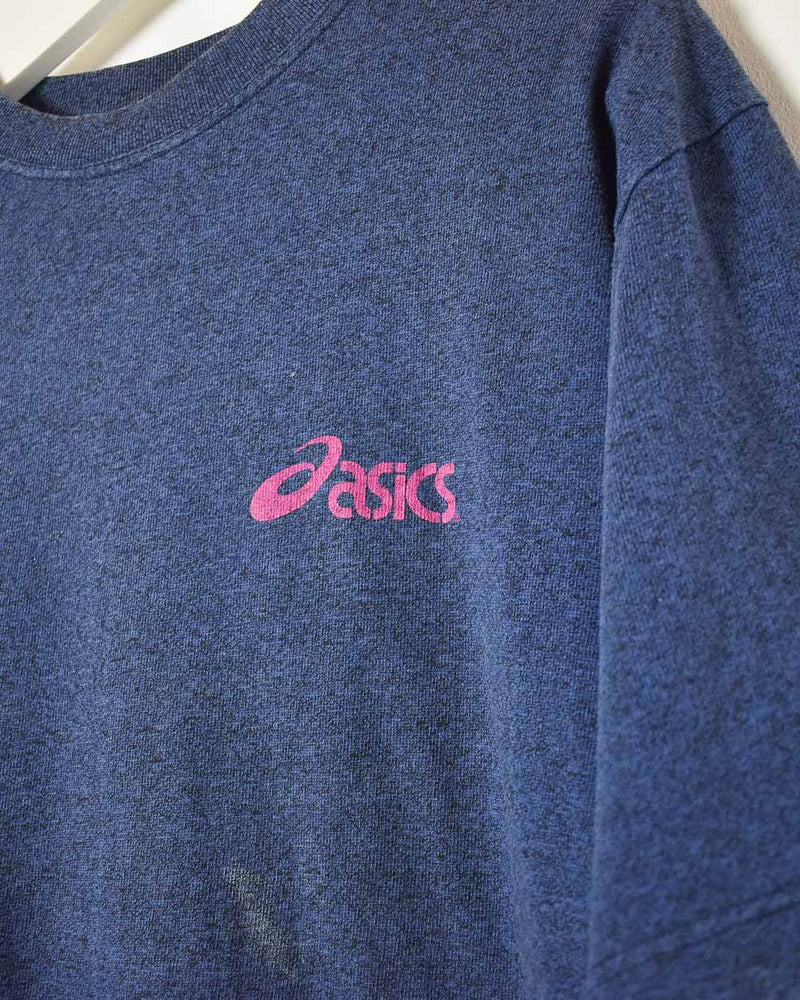 Blue Asics T-Shirt - Medium