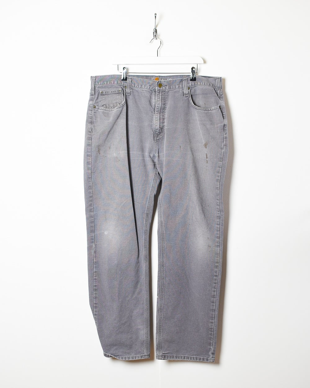 Grey Carhartt Relaxed Fit Jeans - W40 L32