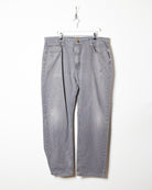 Grey Carhartt Relaxed Fit Jeans - W40 L32