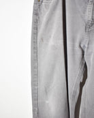 Grey Carhartt Relaxed Fit Jeans - W40 L32