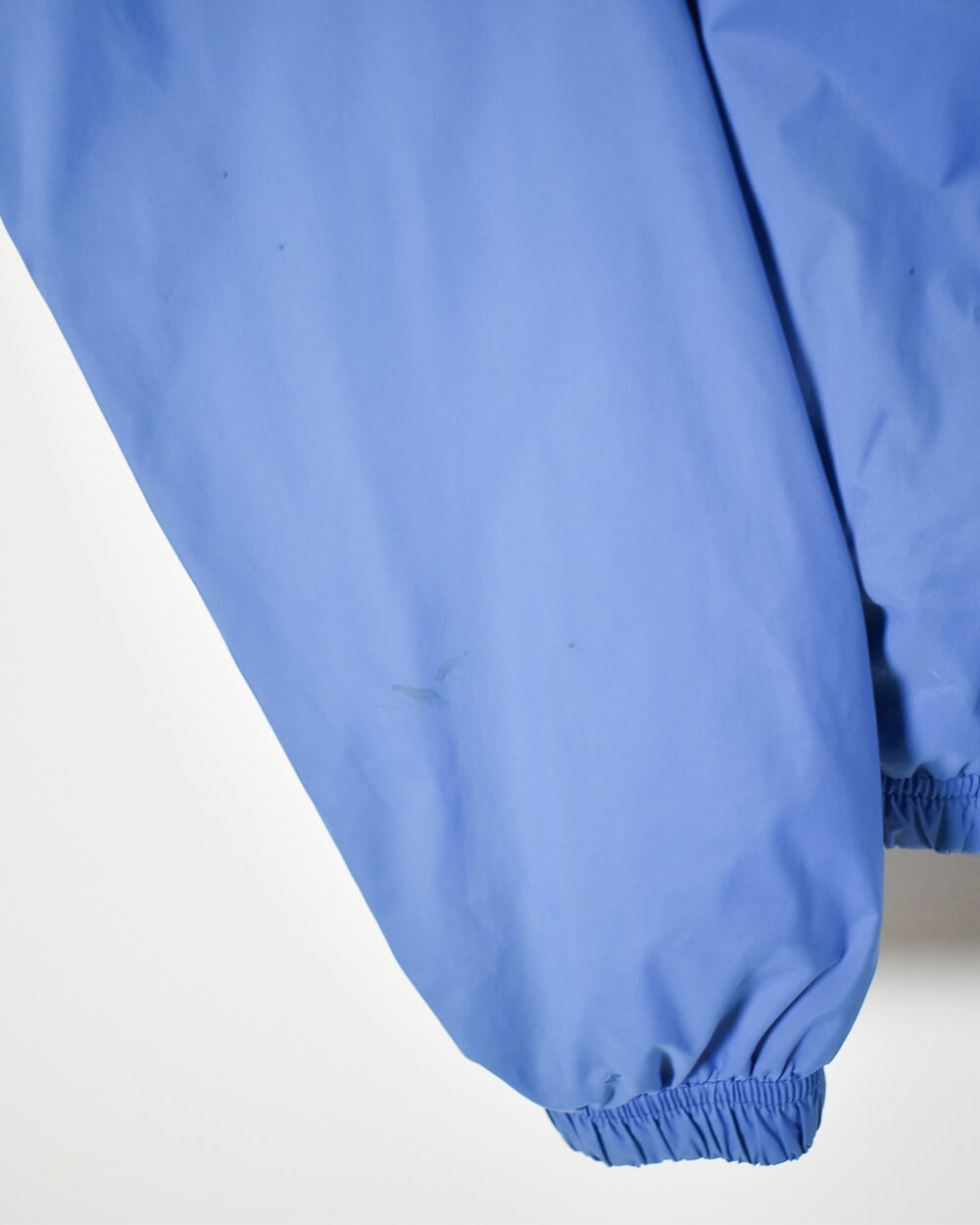 Blue Fila Hooded Windbreaker Jacket - Small