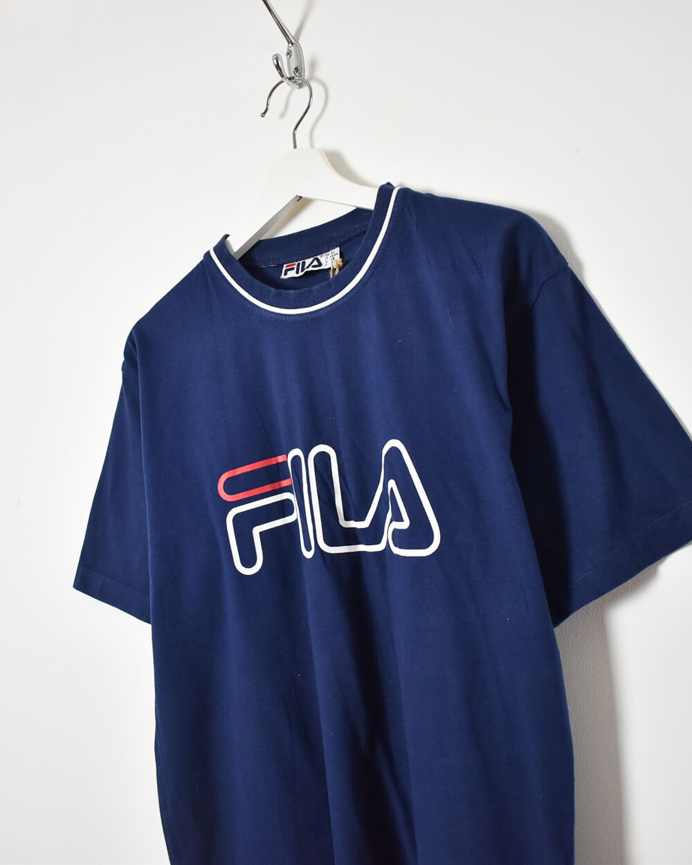 Navy Fila T-Shirt - Medium