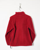 Red L.L.Bean Pullover Fleece - Small