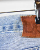 BabyBlue Lee Distressed Raw Edge Jeans - W32 L28