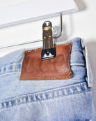 BabyBlue Lee Distressed Raw Edge Jeans - W32 L28