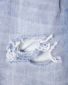BabyBlue Lee Distressed Raw Edge Jeans - W32 L28