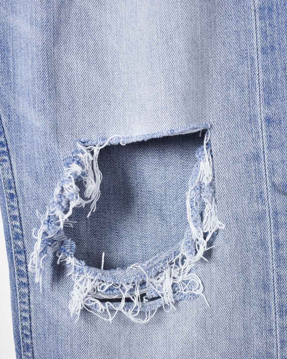 BabyBlue Lee Distressed Raw Edge Jeans - W32 L28