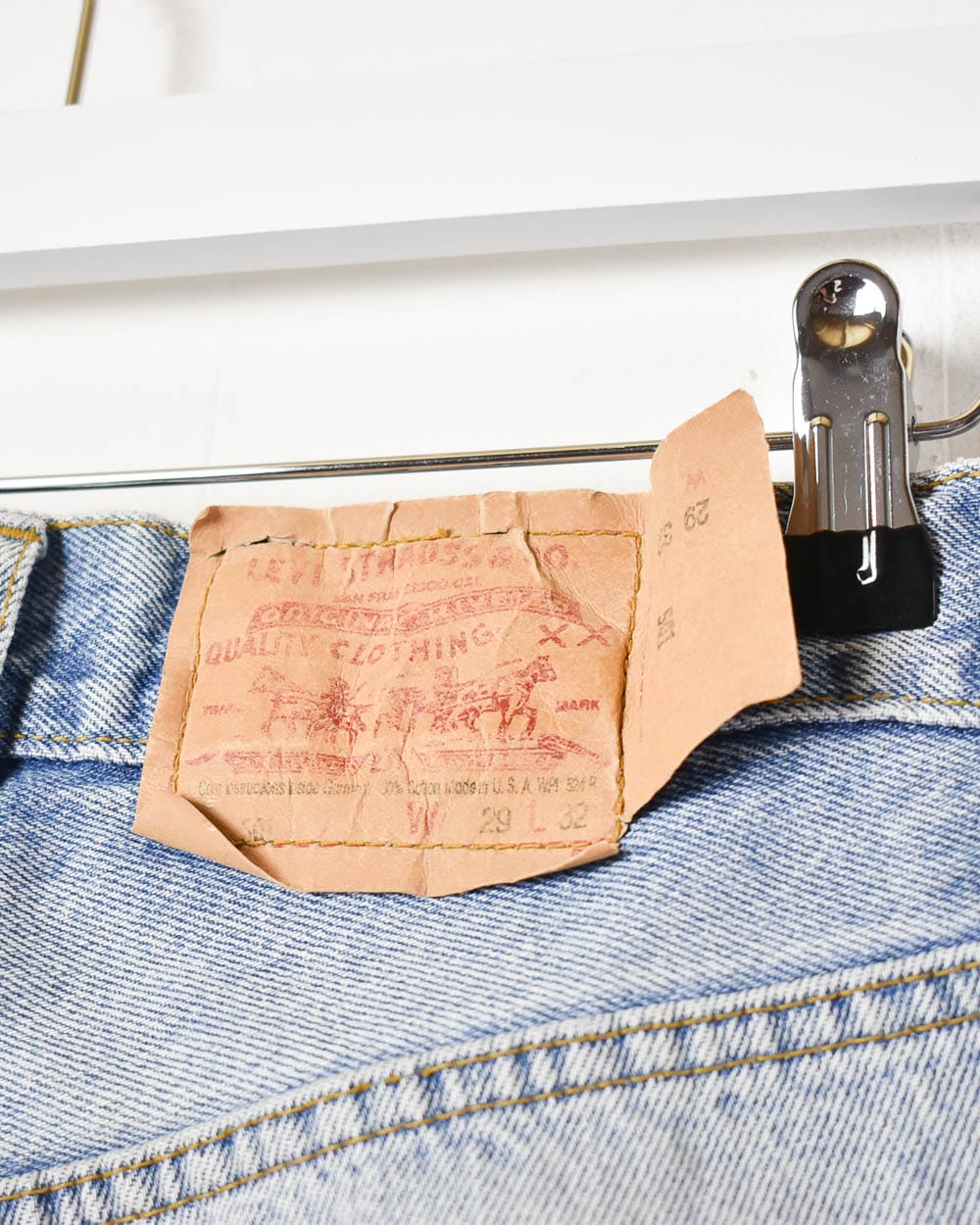 BabyBlue Levi's USA 501 Jeans - W26 L29