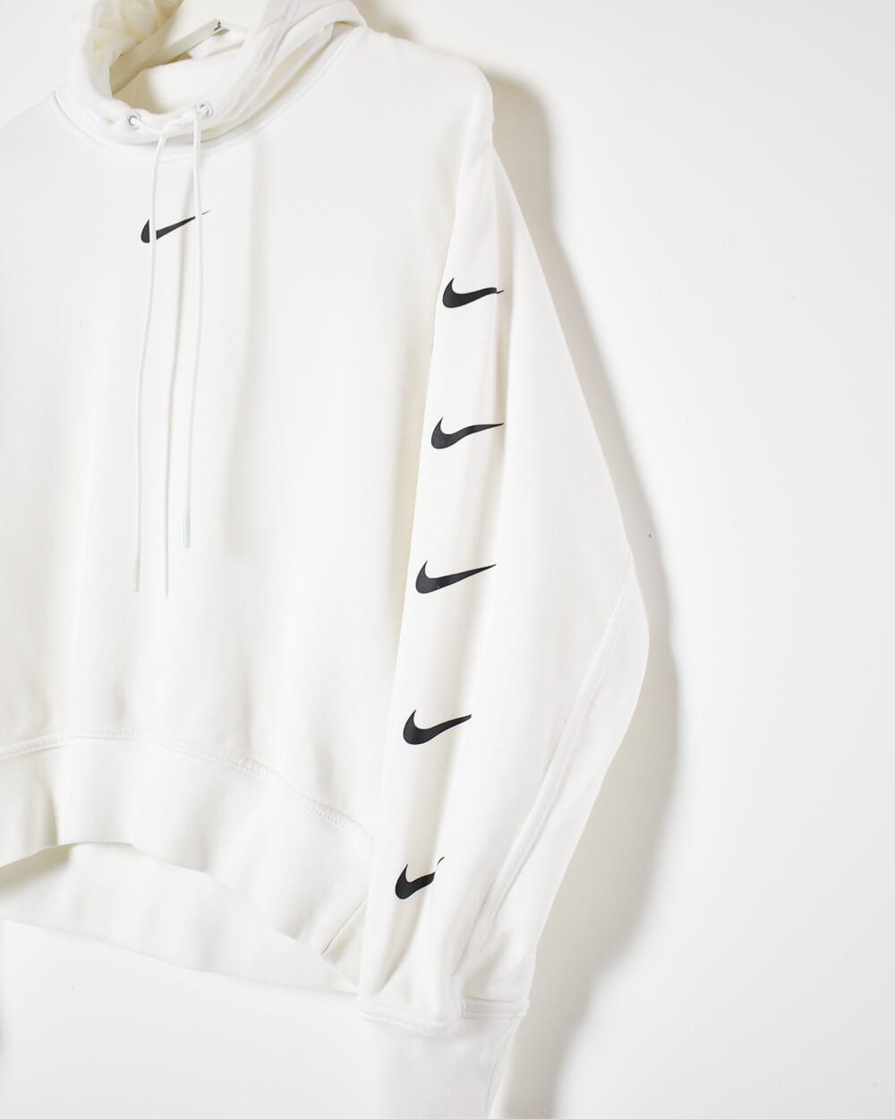 White Nike Women's Hoodie - Medium