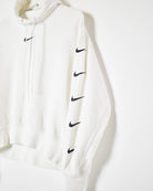 White Nike Women's Hoodie - Medium