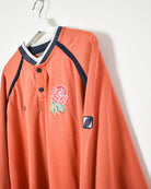 Orange Nike England Rugby Sweatshirt - X-Large