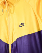 Yellow Nike Windbreaker Jacket - Large