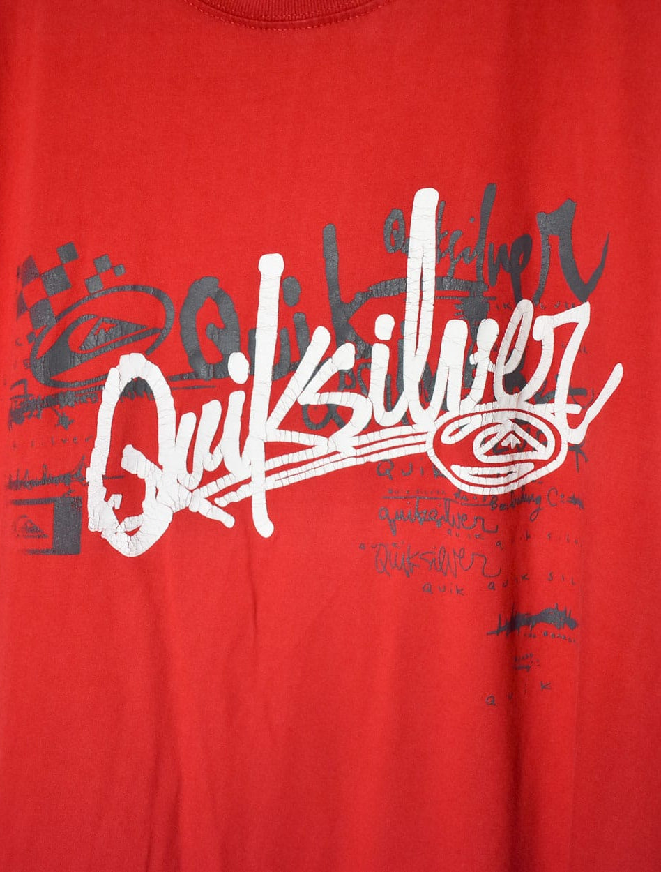 Red Quicksilver T-Shirt - Small