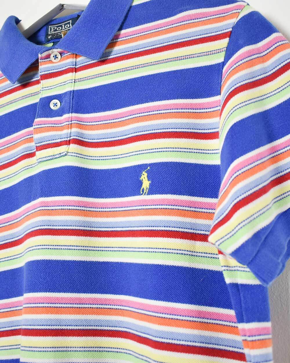 Blue Ralph Lauren Polo Shirt - Medium
