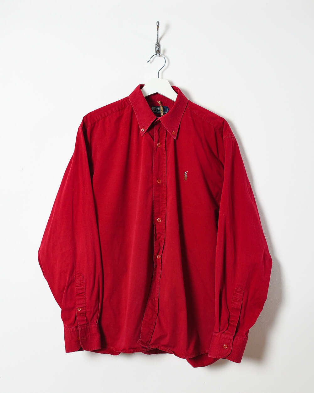 Red Ralph Lauren Shirt - Medium