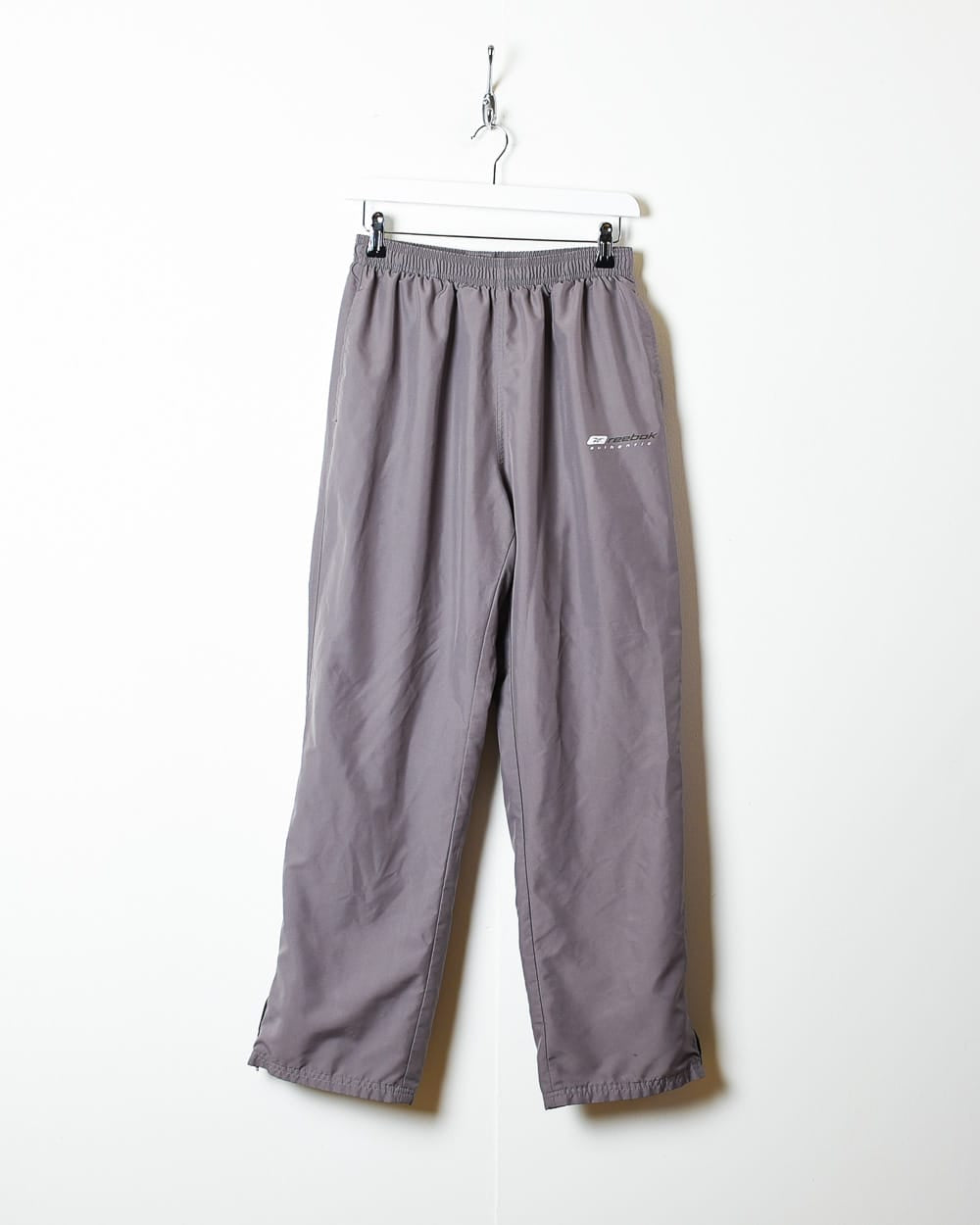 Grey Reebok Authentic Tracksuit Bottoms - Small