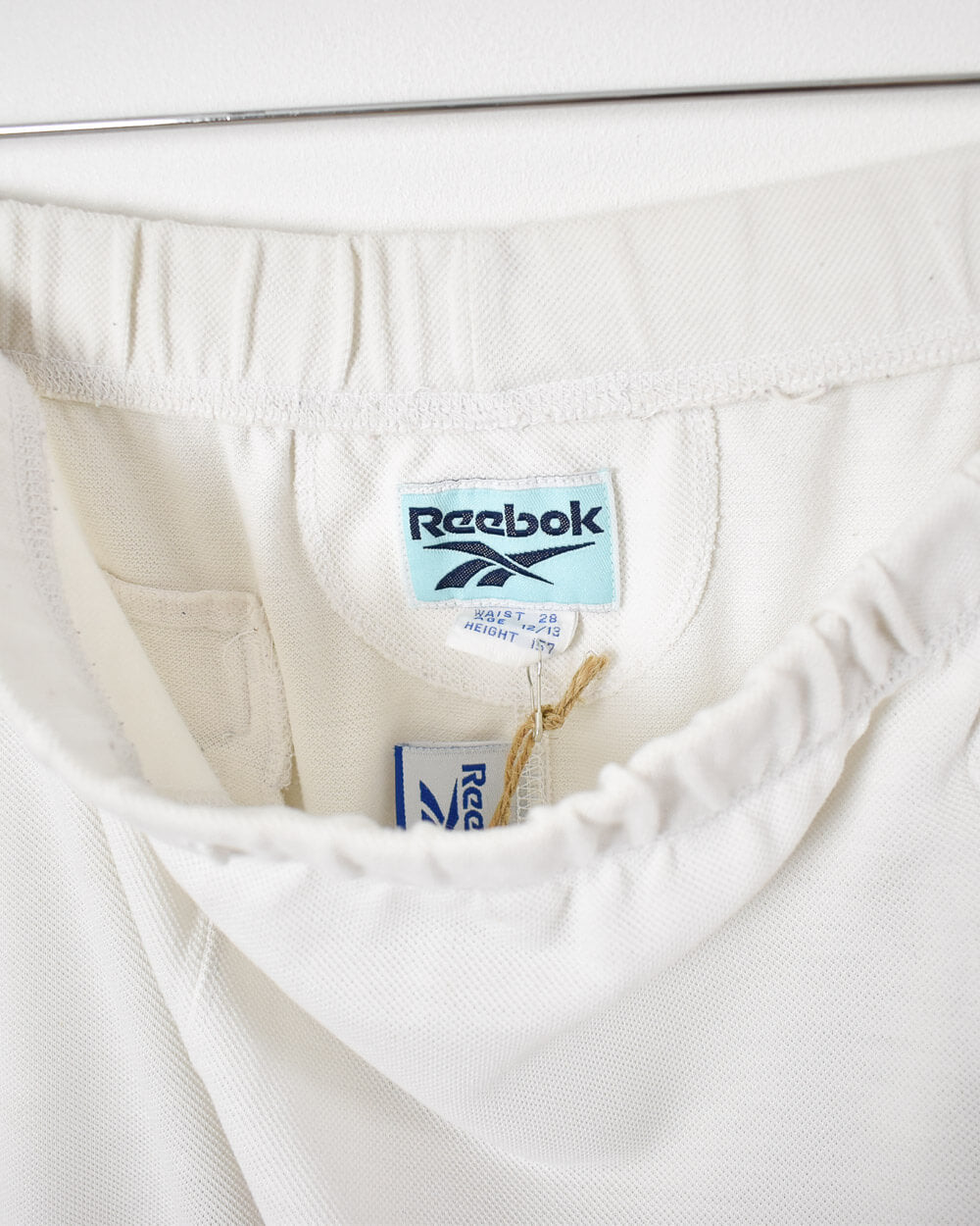 White Reebok Shorts - W28
